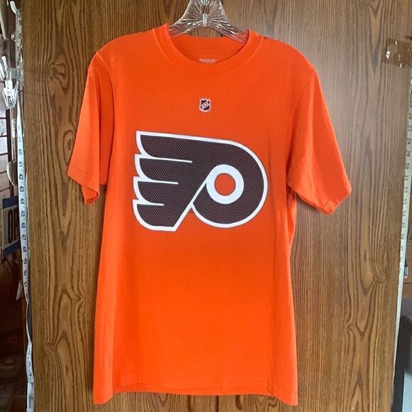 🔥5/20🔥 Philadelphia Flyers Jeff Carter T-shirt Sz S - Picture 1 of 6